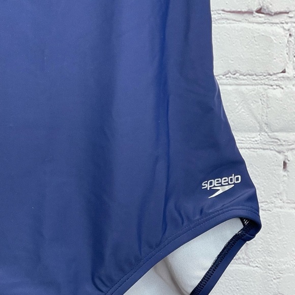 NWT Speedo Women’s Swim Suit - One Piece - Blue, XL - Picture 6 of 13